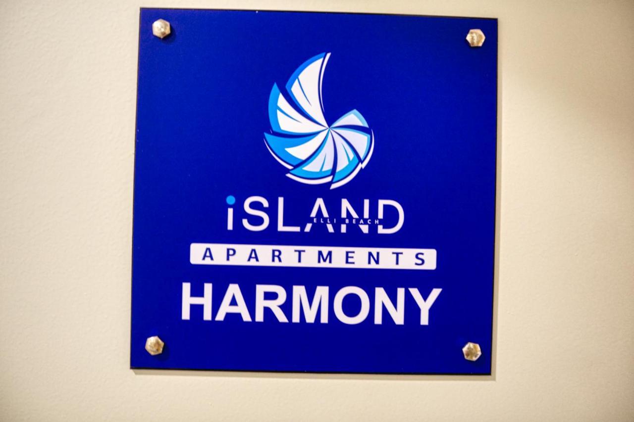 Rhodes Island Elli Beach Apartments Rhodes City エクステリア 写真