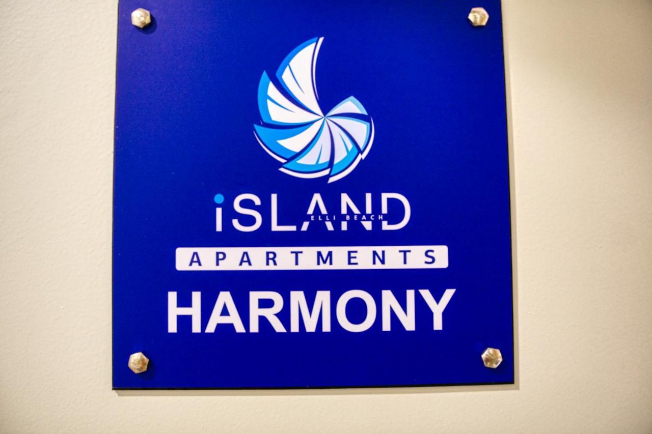 Rhodes Island Elli Beach Apartments Rhodes City エクステリア 写真